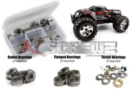 RCScrewZ Metal Shielded Bearing Kit hpi048b for HPI Racing Savage Flux 1/8th - £38.77 GBP