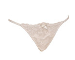 L&#39;AGENT BY AGENT PROVOCATEUR Womens Thongs Lace Floral Bridal White Size S - £27.66 GBP