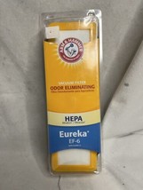 Arm &amp; Hammer Vacuum HEPA Odor Eliminating Filter Eureka EF-6 - £7.77 GBP