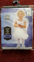 Girls Little Angel Halloween Costume - Includes: Dress, Headband &amp; Wings... - $9.74