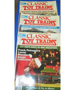 (3) CLASSIC TOY TRAINS OCTOBER, 1990--AUGUST, 1990 &amp; DECEMBER, 1990 MAGA... - $16.82