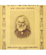 Henry Wadsworth Longfellow Companion COVER ONLY 1897 Victorian Poet DWHH13 - $55.13 CAD