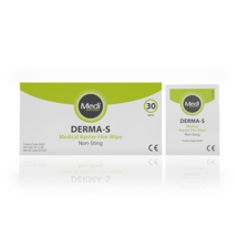 Medi Derma-S Non-Sting Barrier Wipes x 30 - £42.26 GBP