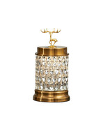 Anyhouz 24cm Glass Candy Jar Food Storage Tabletop Home Decor Modern Art... - $1,442.45 MXN