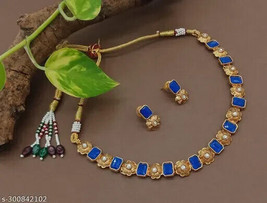 Bollywood Latest Indian Kundan New Gold Plated All color available Jewelry Sett - £3.92 GBP