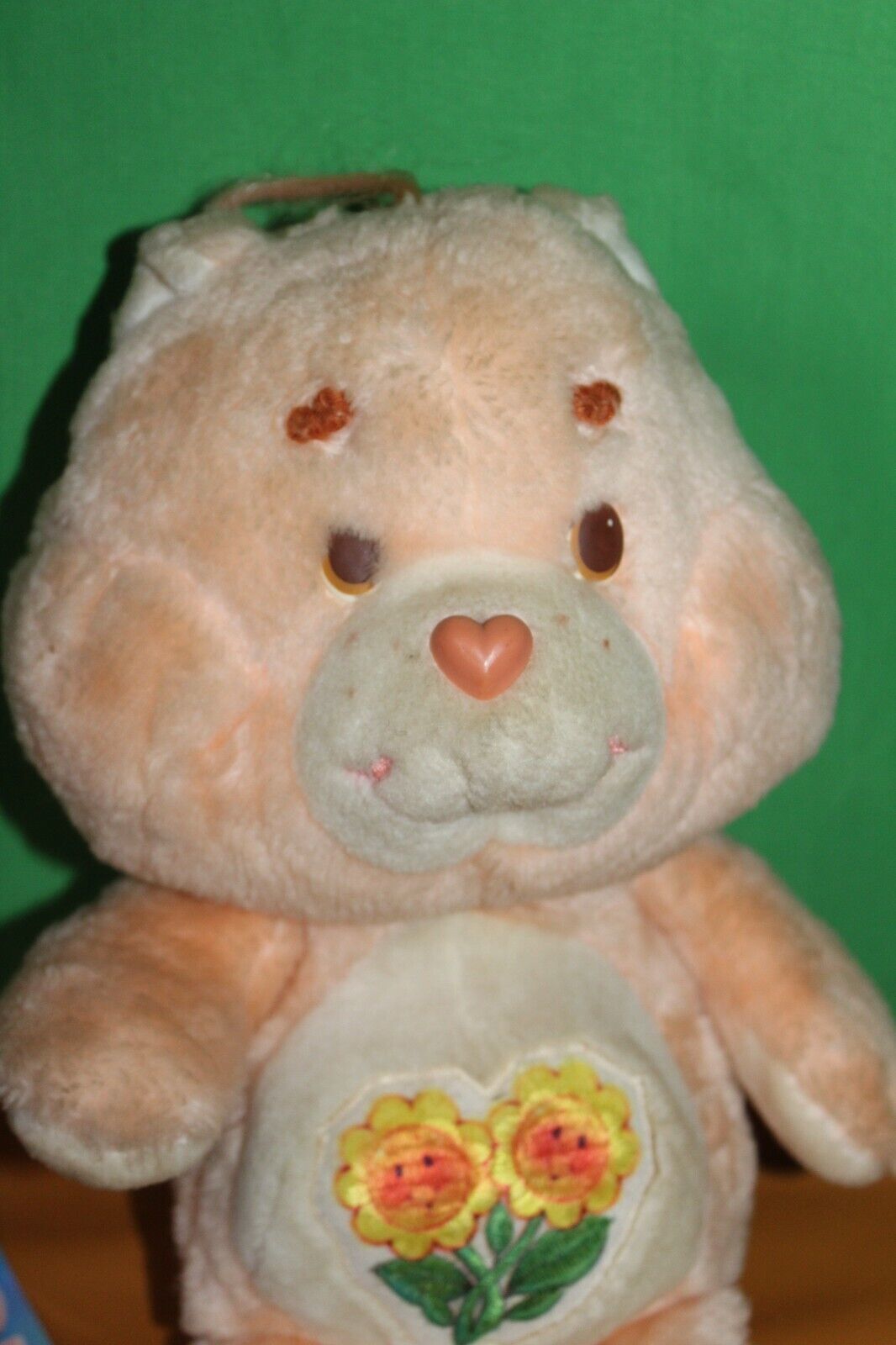 Primary image for Vintage Care Bears Kenner American Greetings Friend Bear Stuffed Toy 1983