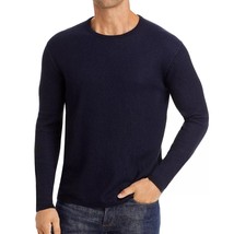 John Varvatos Collection Men&#39;s Reed Sweater Cashmere Blend Knit Night Shadow - £86.42 GBP
