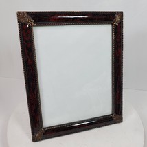 Vintage Picture Frame Brown Bronze 9.5x11.5 Inch Fits 9x7 Inch Photo - $19.64