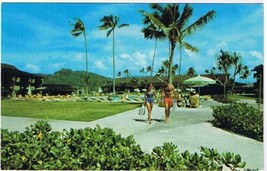 Hawaii Postcard Waikiki Kauai Beachboy Hotel Waipouli Beach  - $2.96