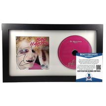 Ed Sheeran Signed CD Bad Habits Album Cover Framed Beckett Autograph COA... - £156.22 GBP