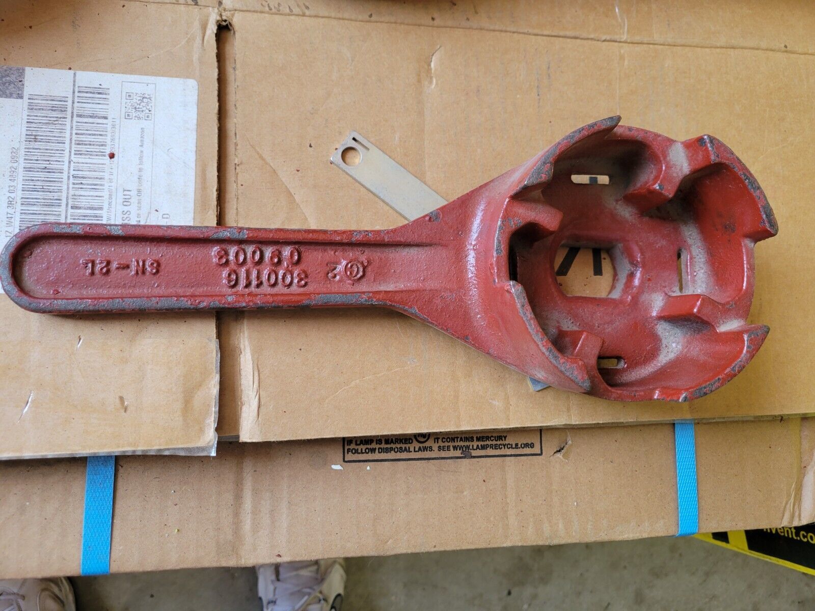 Flowserve Nordstrom SN-2L 12 inch L Valve Wrench 300116 NEW $49 - $48.51