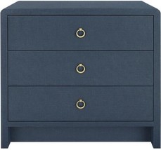Side Table BUNGALOW 5 BRYANT Mid-Century Modern Antique Bronze Hardware Stained - £1,605.90 GBP