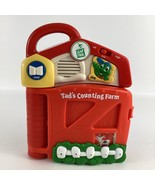 Leap Frog Tad&#39;s Counting Farm Electronic Book Block Barnyard Vintage 200... - $54.09 CAD
