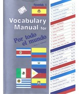 Vocabulary Manual for Por todo el mundo (A Beka Book Spanish Language Pr... - €17,05 EUR