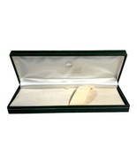 Monteverde Empty Green Pen Case Hard Sided Satin Lined Gift  Storage 7” ... - $12.19