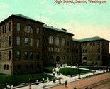 Broadway High School Seattle Washington WA UNP 1DB Postcard T14 - $9.85