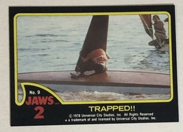 Jaws 2 Trading cards Card #9 Trapped - £1.52 GBP