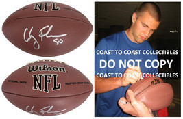 Coby Fleener Indianapolis Colts signed football COA proof autographed Stanford - £86.03 GBP