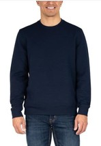 Gerry Mens Sweater Blue Crewneck Stretch Long Sleeves Midweight Regular Fit - $32.99