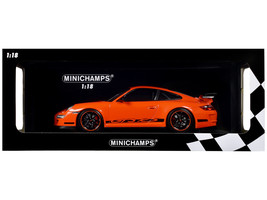 2007 Porsche 911 GT3 RS Orange w Black Stripes 1/18 Diecast Model Car - $201.85