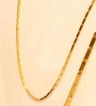 22K 22kt  PURE YELLOW GOLD baht chain / necklace from Thailand 24&quot; - £1,164.78 GBP