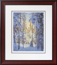 Lawren Harris &quot;Winter Wonderland&quot; Group Of Seven Art Print - Framed Ltd Ed - £165.19 GBP