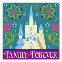 Frozen Dessert Cake Napkins Birthday Party Supplies Amscan Disposable 16... - $68.03 MXN