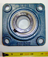 NANF206-19J Square Flange w/ Eccentric Locking Collar 1 3/16&quot; Inner Diam... - $117.48