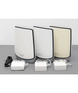 NETGEAR Orbi RBK853 AX6000 Tri-Band Mesh Wi-Fi 6 System (3-pack) - White - $6,030.97 MXN