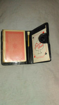 Vintage Playing Cards Holder Set-  Pocket-Sized Game Set - £7.86 GBP