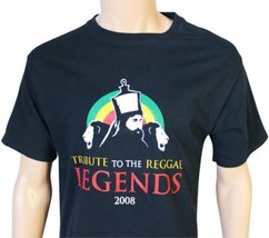 Tribute To Reggae Legends 2008 Concert T-SHIRT Md Barrington Levy Don Carlos Etc - £24.92 GBP