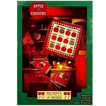 Apple Quilt and Placemats PATTERN Apple Country by Debbie Mumm Mumm&#39;s th... - $8.99