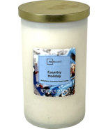 Mainstays 19oz Frosted Jar Scented Candle [Country Holiday] - $25.95