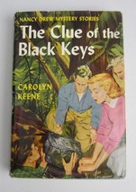 Nancy Drew #28 The Clue Of The Black Keys ~ Carolyn Keene 25 Chapters HBDJ - £14.74 GBP