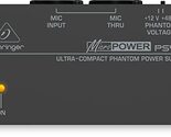Behringer MICROPOWER PS400 Ultra-Compact Phantom Power Supply - $55.96