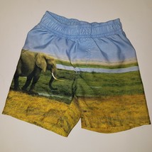 Old Navy Elephant Baby Boy Swim Shorts Suit Trunks Lessons 6-12 Months (SPOTS) - £9.89 GBP