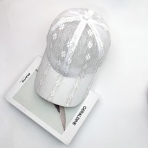 Summer Cut-Out Breathable Sun Hats Women&#39;s Caps Sunscreens Visors Baseball Caps  - £10.66 GBP
