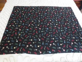 4124. Springs Ind. Raggedy Ann Chalkboard Cotton FABRIC--43&quot; X 7/8 Yd. - £2.74 GBP