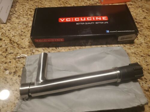 VCCUCINE Commercial Tall Waterfall Spout Brushed Nickel Vessel Sink Fauc... - $59.40