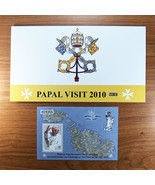 Malta Stamps 2010 Papal Visit MNH Unused Full Sheet Official Folder Rare... - £9.37 GBP