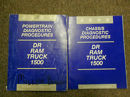 2002 Dodge Dr RAM Camion 1500 Corpo Telaio Diagnostico Procedura Manuale Set 02 - £23.96 GBP