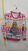 No Boundries Long Sleeve Juniors Christmas Tree Holiday Sweater Size XXL... - $24.74