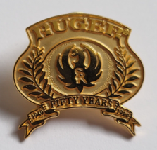 1999 Ruger 50 Years Anniversary Metal Lapel Pin Advertising Hunting Hunter Wear - £18.04 GBP