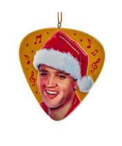 Elvis Presley - Elvis 3-D Double Sided Elvis In Sant Ornament by Kurt Ad... - $14.80