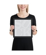 Suck WordPlay original art IV - $37.17 CAD