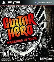 Guitar Hero Warriors Of Rock PS3! Kiss, Megadeath, Queen, Rolling Stones - £10.27 GBP