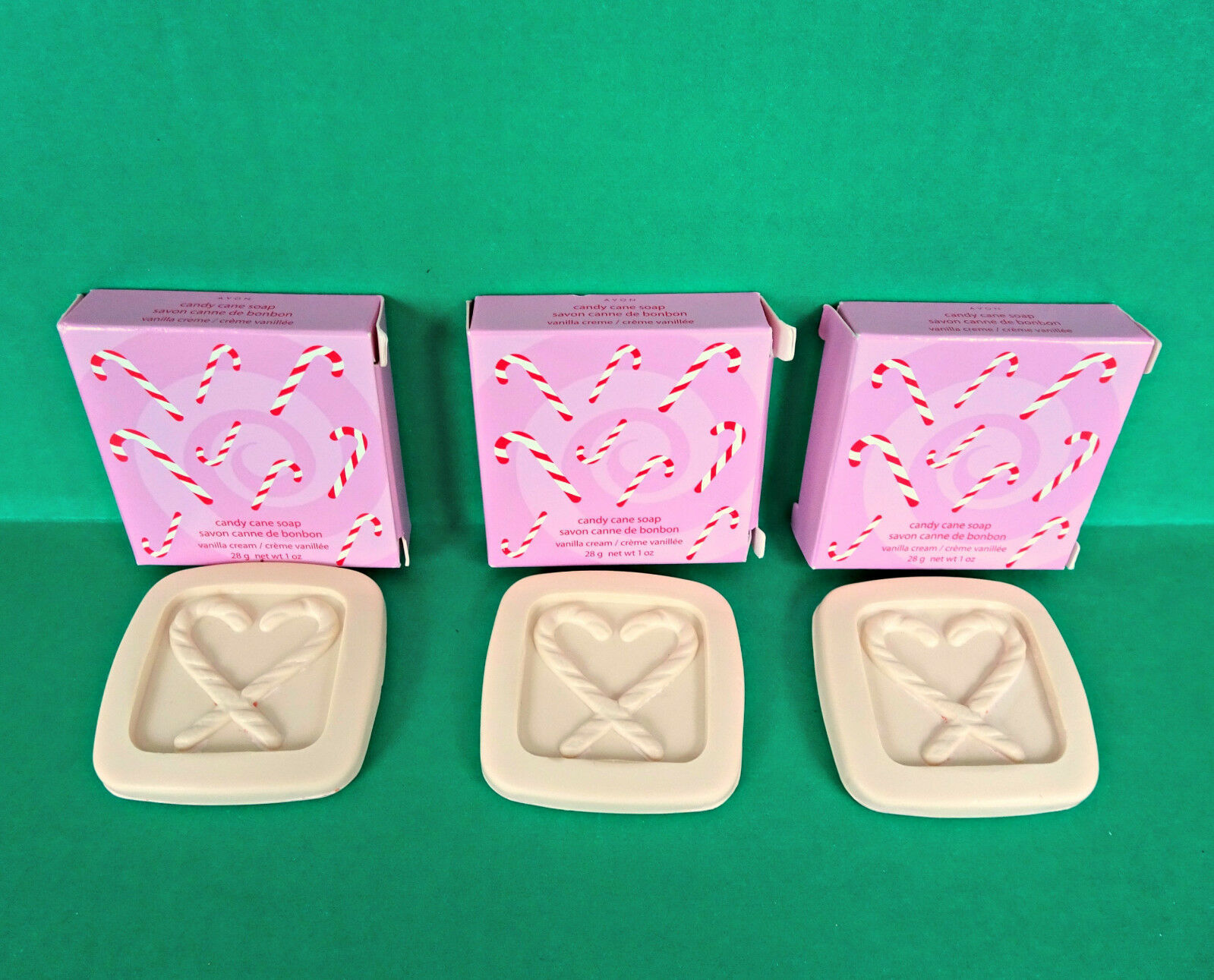 Avon Qty 3 Vanilla Cream Moisturizing Cleansing Bar Soap Guest Vacation ... - $5.44
