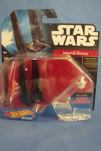 Toys NIB Mattel Hot Wheels Disney Star Wars Kylo Rens Command Shuttle - £11.15 GBP