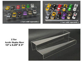 2 Tier Acrylic Stand Riser Mijo Exclusives for 1/64 Scale Models - £20.90 GBP