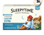 3x Boxes Celestial Seasonings Sleepytime Extra Herbal Tea | 20 Bags Each... - £19.98 GBP